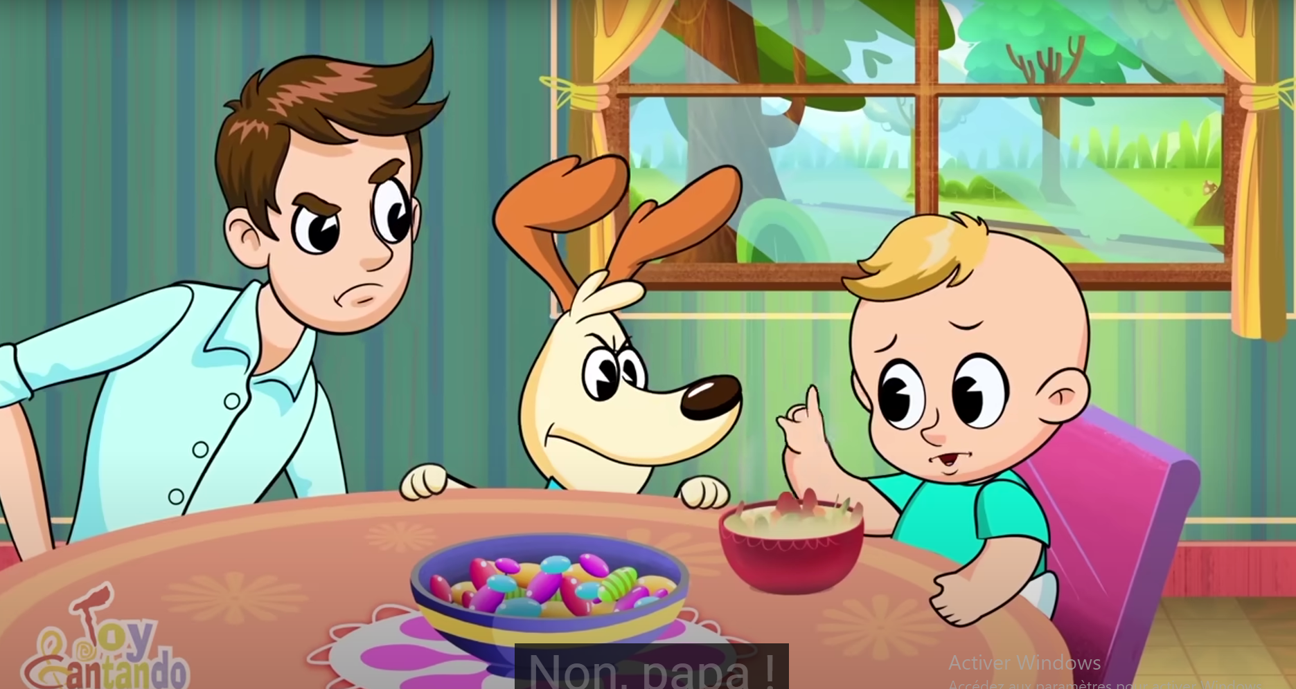 Comptine jonny jonny jonny oui papa Chanson et comptines pour enfants pour enfants